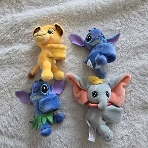 Disney Cutie Cuffs Stitch, Simba and Dumbo